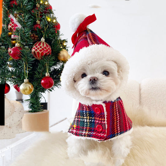 Christmas Cape with Hood