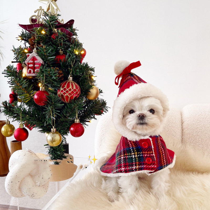 Christmas Cape with Hood