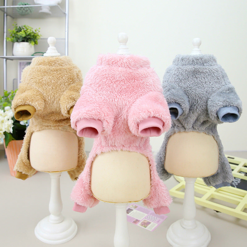 Tricolor Pull Loop Four Leg Sweater